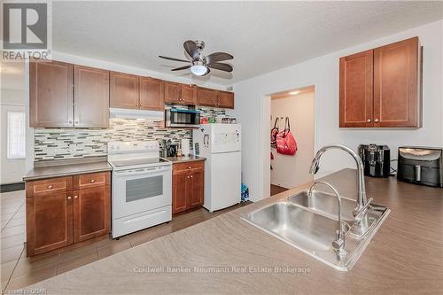 100 Mussen Street, Guelph (Brant), ON - Indoor Photo Showing Kitchen With Double Sink