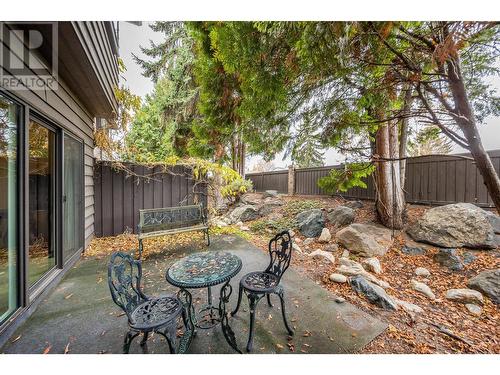 Lovely back patio - 1995 Burtch Road Unit# 108, Kelowna, BC - Outdoor With Deck Patio Veranda