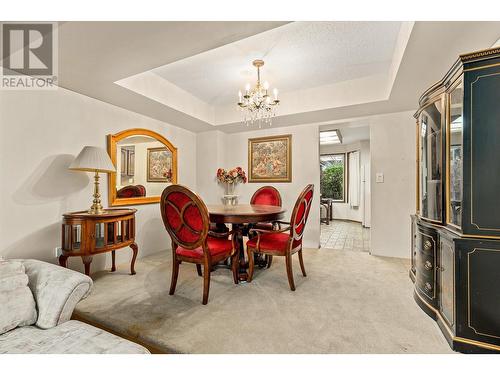 1995 Burtch Road Unit# 108, Kelowna, BC - Indoor Photo Showing Dining Room