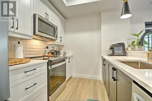 3817 Howard Avenue Unit# 214, Windsor, ON - Indoor Photo Showing Kitchen