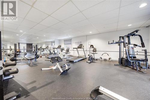 3936 Wyandotte Street East Unit# 311, Windsor, ON - Indoor Photo Showing Gym Room