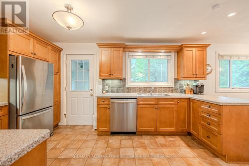 30 Matheson Road, Kawartha Lakes, ON - Indoor Photo Showing Kitchen With Double Sink