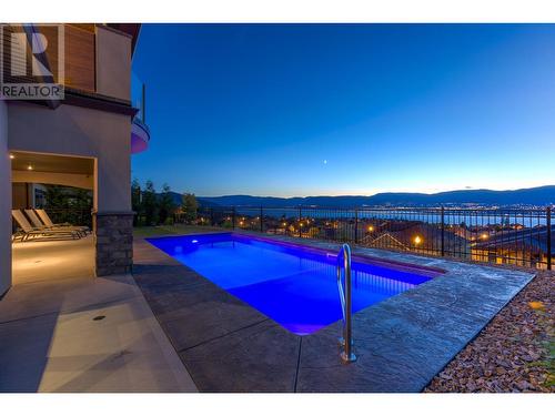 426 Audubon Court, Kelowna, BC - Outdoor With In Ground Pool With View