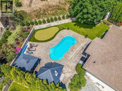 1492 Longley Crescent, Kelowna, BC - Outdoor With In Ground Pool