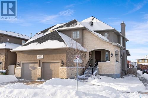 4302 Chuka Drive, Regina, SK - Outdoor With Facade