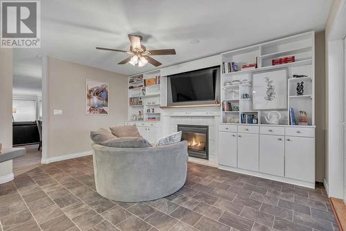 4100 Wellington Drive, Vernon, BC - Indoor With Fireplace