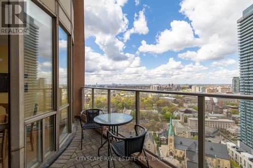 Ph2 - 44 St. Joseph Street, Toronto, ON - Outdoor With Balcony With View