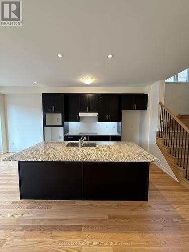 2104 Hallandale Street, Oshawa, ON - Indoor Photo Showing Kitchen With Double Sink