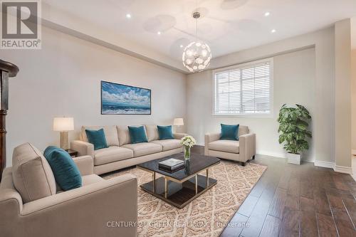 569 Murray Meadows Place, Milton, ON - Indoor Photo Showing Living Room