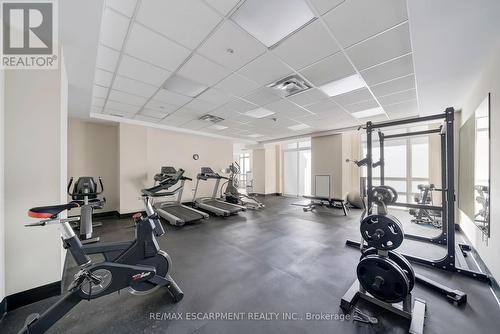 606 - 85 Robinson Street, Hamilton, ON - Indoor Photo Showing Gym Room