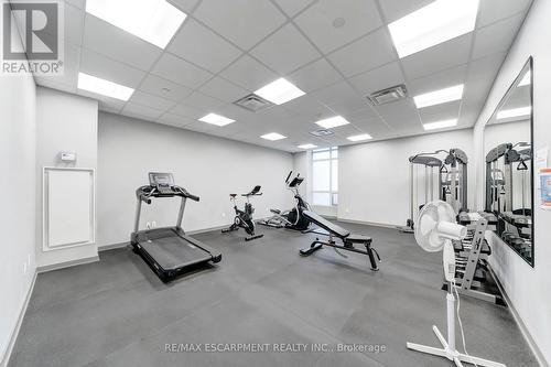 606 - 85 Robinson Street, Hamilton, ON - Indoor Photo Showing Gym Room