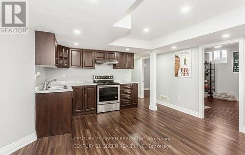 45 Chalkfarm Crescent, Brampton, ON - Indoor Photo Showing Kitchen With Stainless Steel Kitchen With Upgraded Kitchen