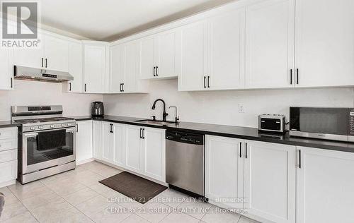 45 Chalkfarm Crescent, Brampton, ON - Indoor Photo Showing Kitchen With Stainless Steel Kitchen With Upgraded Kitchen