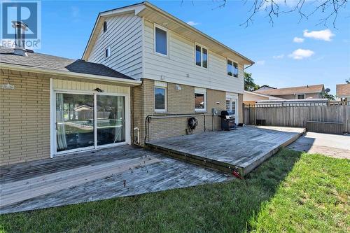 1297 Lang Street, Sarnia, ON - Outdoor With Deck Patio Veranda With Exterior