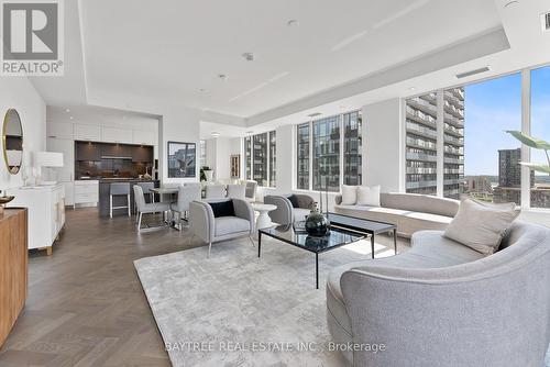 1108 - 455 Wellington Street W, Toronto, ON - Indoor Photo Showing Living Room