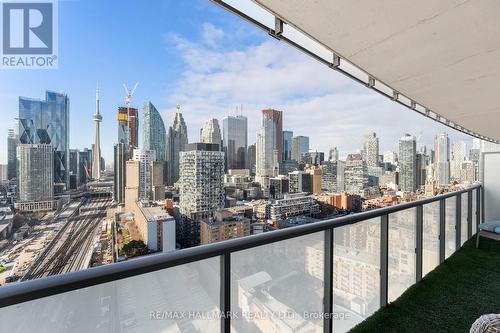 2512 - 1 Market Street, Toronto, ON - Outdoor With Balcony With View