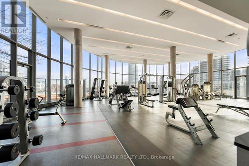 2512 - 1 Market Street, Toronto, ON - Indoor Photo Showing Gym Room