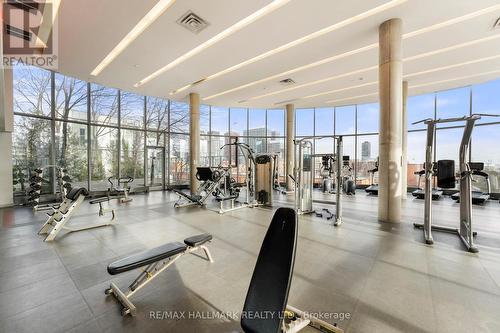 2512 - 1 Market Street, Toronto, ON - Indoor Photo Showing Gym Room