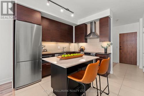 2512 - 1 Market Street, Toronto, ON - Indoor Photo Showing Kitchen With Stainless Steel Kitchen