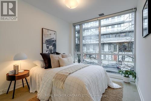 S102 - 455 Front Street E, Toronto, ON - Indoor Photo Showing Bedroom