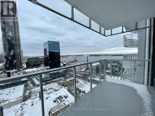 2308 - 28 Freeland Street, Toronto, ON - Outdoor With Balcony With View