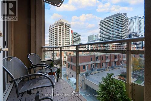 510 - 628 Fleet Street, Toronto, ON - Outdoor With Balcony