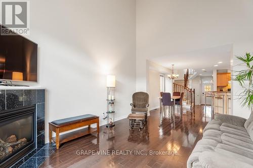 349 Grey Seal Circle, Ottawa, ON - Indoor Photo Showing Living Room With Fireplace