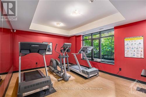 407 - 245 Kent Street, Ottawa, ON - Indoor Photo Showing Gym Room