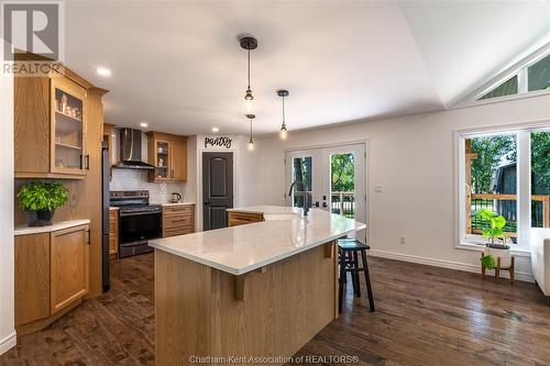 19448 Lagoon Road, Blenheim, ON - Indoor Photo Showing Kitchen With Upgraded Kitchen