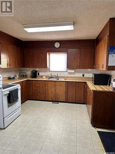 211 James Street, Radisson, SK - Indoor Photo Showing Kitchen With Double Sink