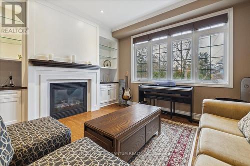 32 Harborn Road, Mississauga, ON - Indoor Photo Showing Living Room With Fireplace