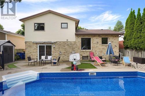 23 Argyle, Chatham, ON - Outdoor With In Ground Pool With Deck Patio Veranda With Exterior