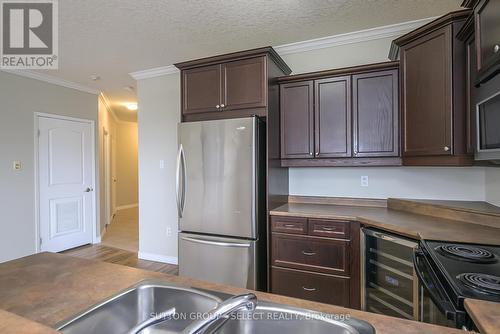 306 - 435 Colborne Street, London, ON - Indoor Photo Showing Kitchen With Double Sink