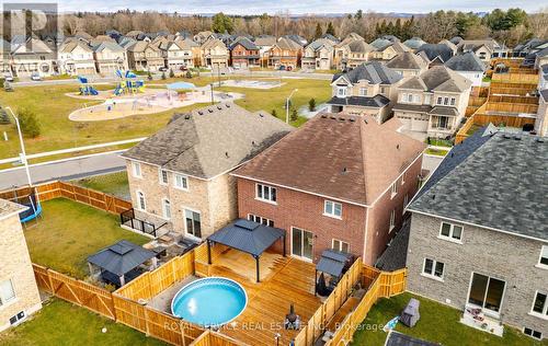 189 Douglas Kemp Crescent, Clarington (Bowmanville), ON - Outdoor With Above Ground Pool With View