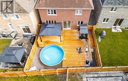 189 Douglas Kemp Crescent, Clarington (Bowmanville), ON - Outdoor With Above Ground Pool