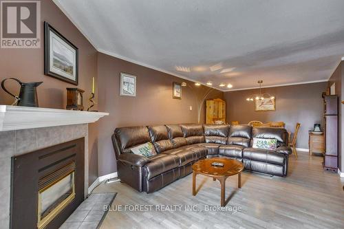 307 - 2228 Trafalgar Street, London, ON - Indoor Photo Showing Living Room With Fireplace