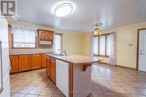 1408 First Street E, Cornwall, ON - Indoor Photo Showing Kitchen With Double Sink