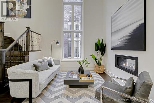 67 Menotti Drive, Richmond Hill, ON - Indoor Photo Showing Other Room With Fireplace