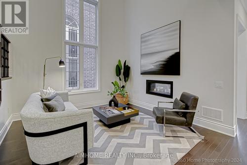 67 Menotti Drive, Richmond Hill, ON - Indoor Photo Showing Living Room With Fireplace