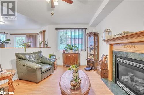 1 Farmstead Crescent, Barrie, ON - Indoor With Fireplace