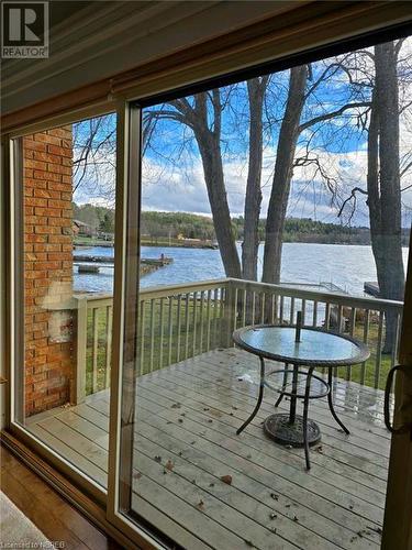 Private deck - 555 Main Street S Unit# 5, Callander, ON - Outdoor With Body Of Water With Deck Patio Veranda With View