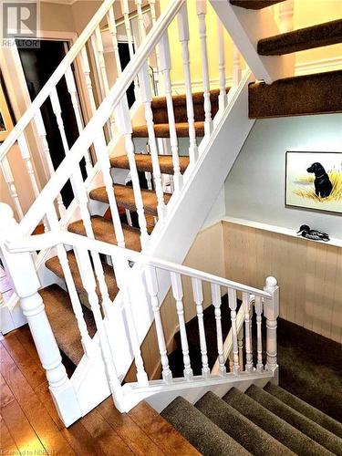 Freshly carpeted stairway - 555 Main Street S Unit# 5, Callander, ON - Indoor Photo Showing Other Room