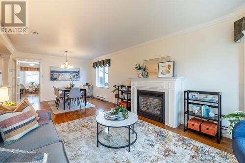 11 Larner Street, St. John'S, NL - Indoor Photo Showing Living Room With Fireplace