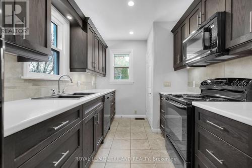 Main Level - Kitchen - 349 Malcolm Street, London, ON - Indoor Photo Showing Kitchen With Double Sink