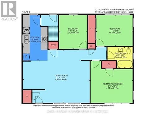 Floor Plan - Main Floor - 349 Malcolm Street, London, ON - Other