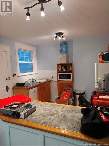 815 Main Street, Blacks Harbour, NB - Indoor Photo Showing Kitchen With Double Sink