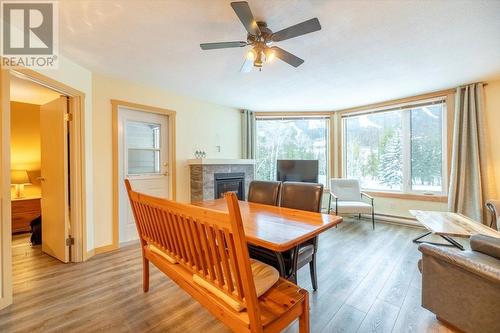 4559 Timberline Crescent Unit# 128, Fernie, BC - Indoor Photo Showing Living Room With Fireplace