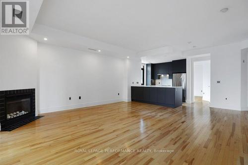 306 - 375 Lisgar Street, Ottawa, ON - Indoor Photo Showing Living Room With Fireplace