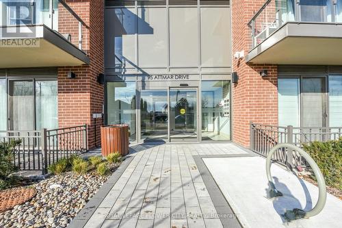 205 - 95 Attmar Drive, Brampton, ON - Outdoor With Balcony With Exterior