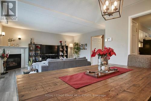 68 Deacon Lane, Ajax (South East), ON - Indoor Photo Showing Living Room With Fireplace